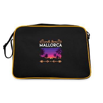 Majorca - Retro Bag - black/gold - Back