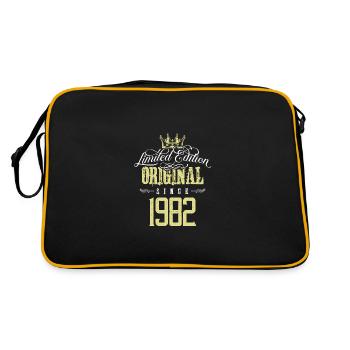 Édition limitée 1982 - Sac Retro - noir/or - Dos