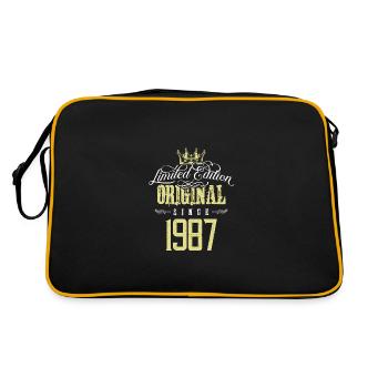 1987 limited edition - Retro Bag - black/gold - Back