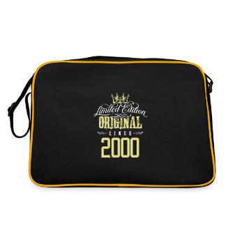 2000 limited edition - Retro Bag - black/gold - Back