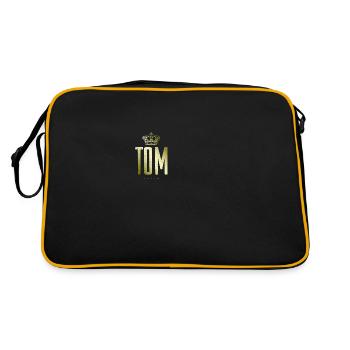 Tom - Sac Retro - noir/or - Dos