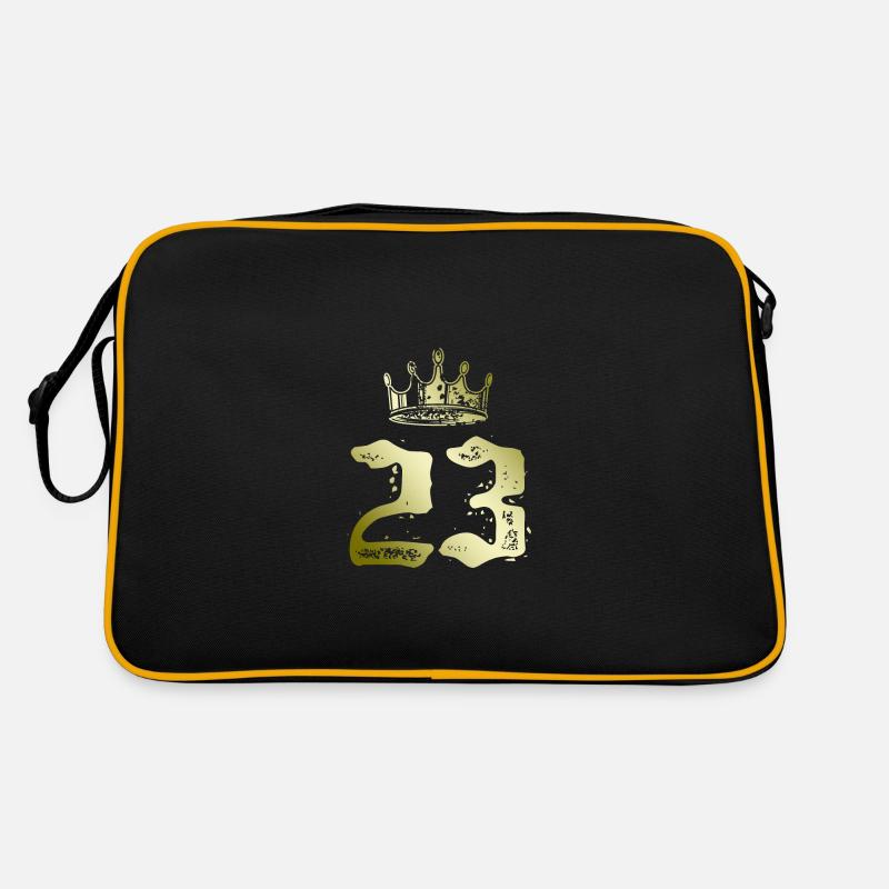 23 Couronne numérique Sac Retro