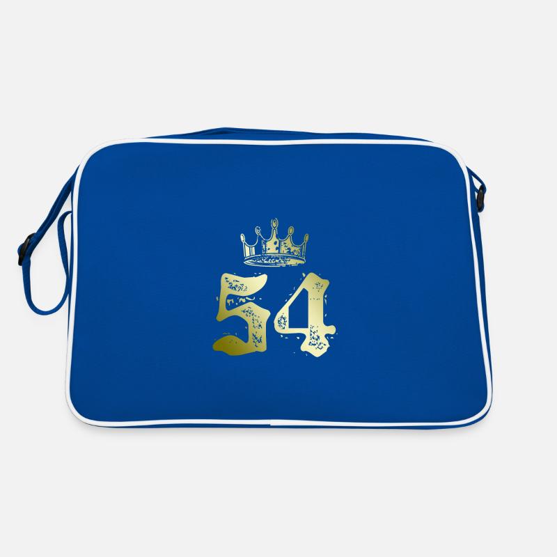 54 Couronne de numéros Sac Retro