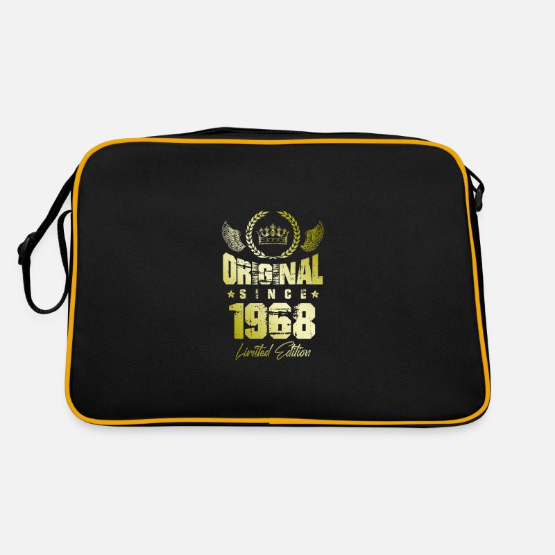 1968 limited edition - Retro Tasche - Schwarz/Gold