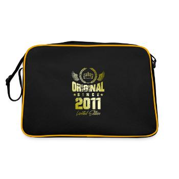 2011 limited edition - Retro Bag - black/gold - Back