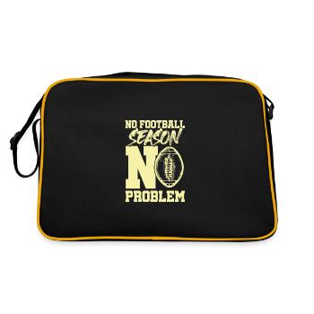 saison de football - Sac Retro - noir/or - Dos