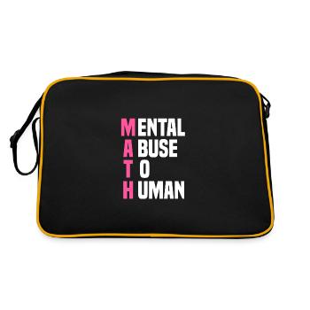 mathematics - Retro Bag - black/gold - Back