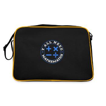 mathematics - Retro Bag - black/gold - Back