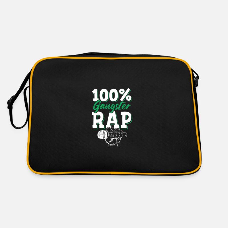100% Gangster Rap Sac Retro