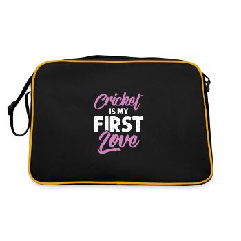 cricket first love - Retro Bag - black/gold - Back