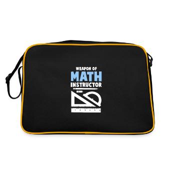 mathematics - Retro Bag - black/gold - Back