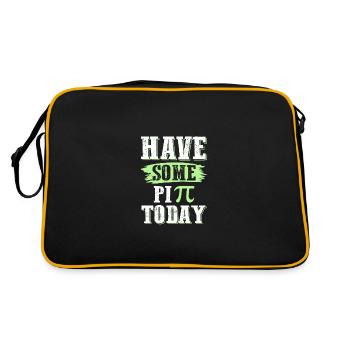 Learn mathematics - Retro Bag - black/gold - Back