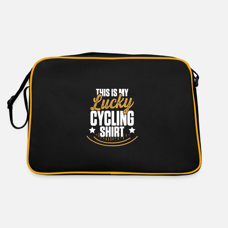 slogan de chemise de vélo Sac Retro