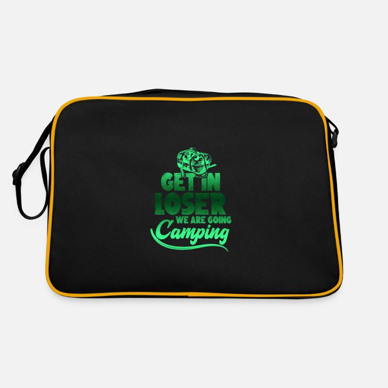 slogan de camping Sac Retro