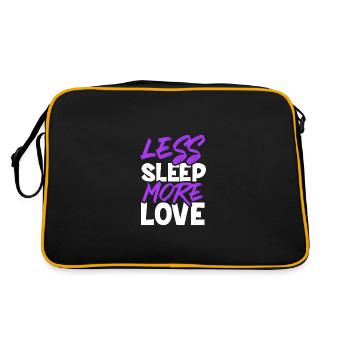 amour du sommeil - Sac Retro - noir/or - Dos