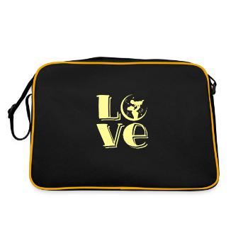 dear baby - Retro Bag - black/gold - Back