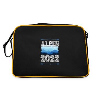 Alpes 2022 - Sac Retro - noir/or - Dos