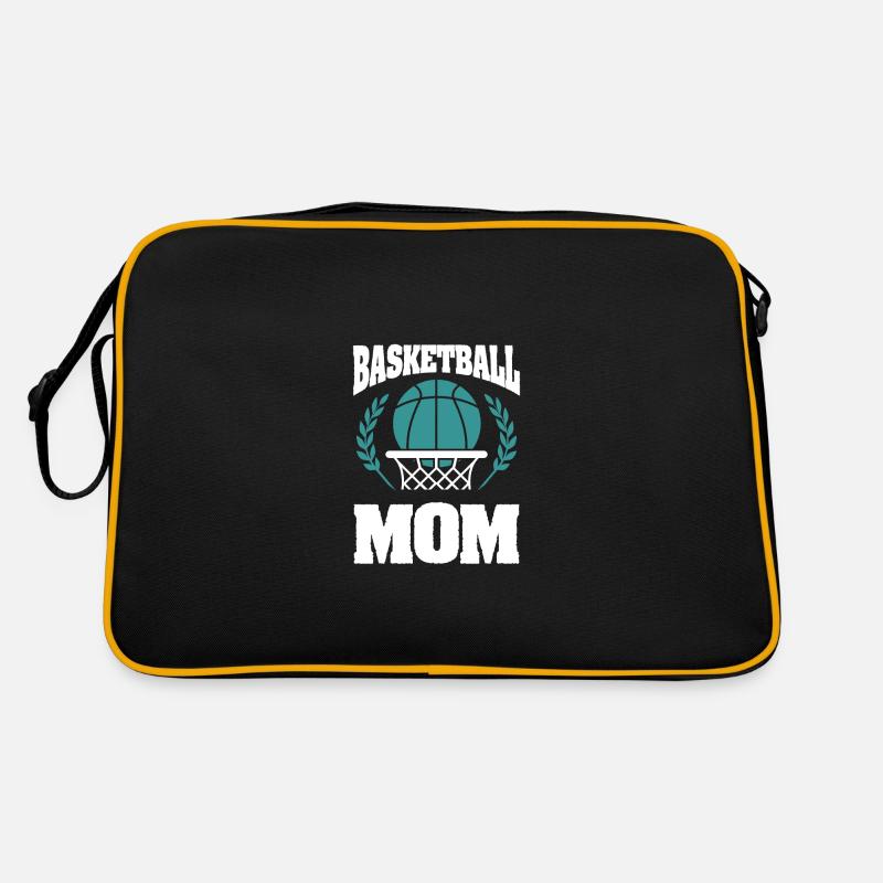 basketball mama Retro Tasche