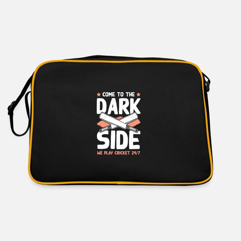 cricket dark side Retro Tasche