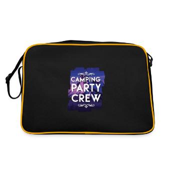Équipe de camping - Sac Retro - noir/or - Dos