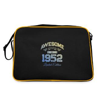Awesome Since (1952) - Retro Bag - black/gold - Back