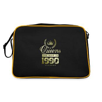 Queens nés en 1990 - Sac Retro - noir/or - Dos