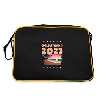 Sables d’or 2023 (Garantie du prix le plus bas) - Sac Retro - noir/or - Dos