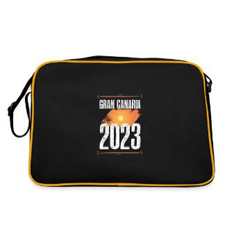 Gran Canaria 2023 - Retro Bag - black/gold - Back