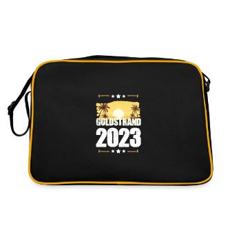 Sables d’or 2023 (Garantie du prix le plus bas) - Sac Retro - noir/or - Dos