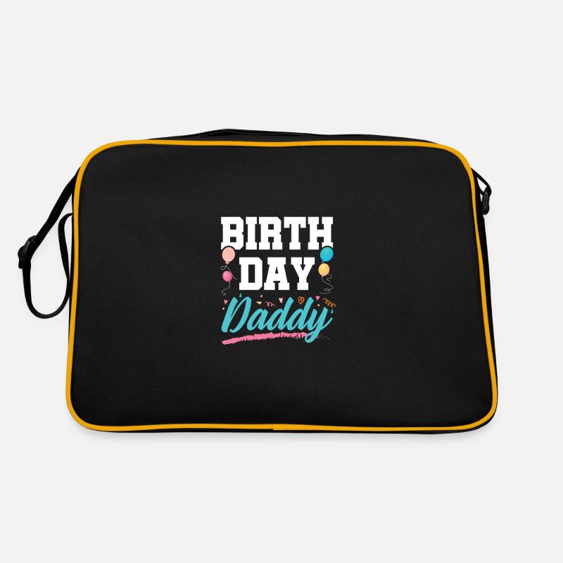 Papa d’anniversaire Sac Retro
