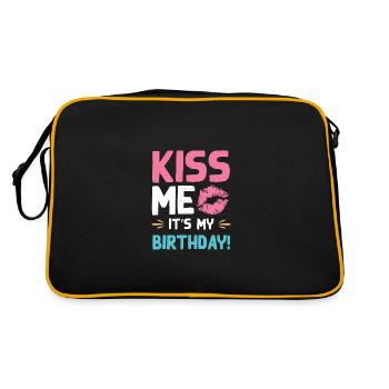 Anniversaire de Kiss Me - Sac Retro - noir/or - Dos