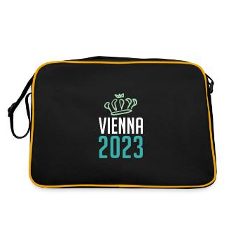 Vienne 2023 Wien Krone - Sac Retro - noir/or - Dos