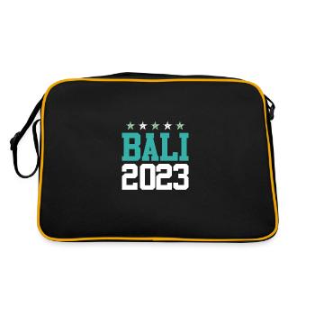 Bali 2023 - Sac Retro - noir/or - Dos