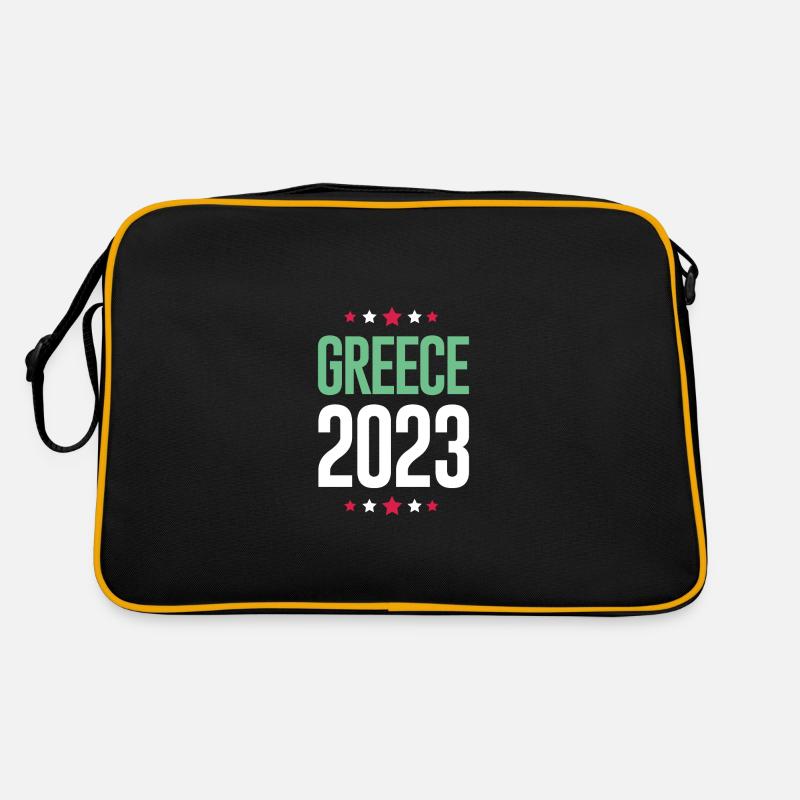 Grèce 2023 - Sac Retro - noir/or