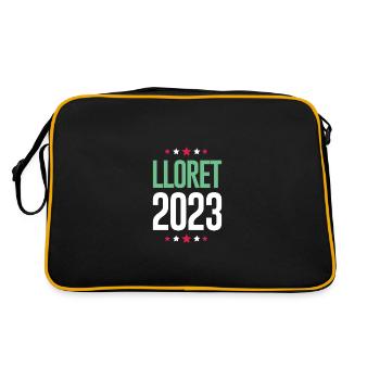 lloret de mar 2023 - Retro Bag - black/gold - Back