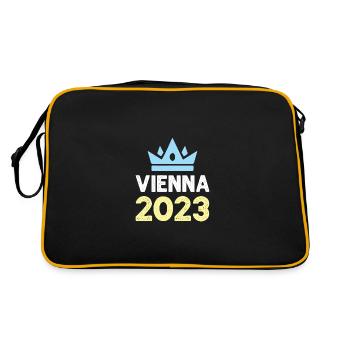 Vienne 2023 Wien Krone - Sac Retro - noir/or - Dos