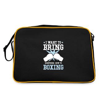 Boxing Boxes - Retro Bag - black/gold - Back