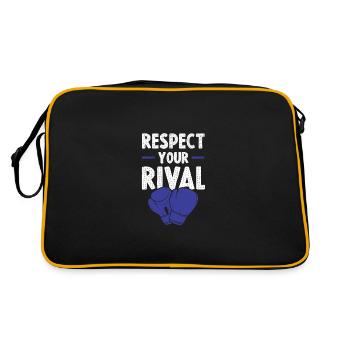 Boxing Respect - Retro Bag - black/gold - Back