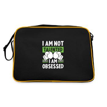 Boxer Talent - Retro Bag - black/gold - Back
