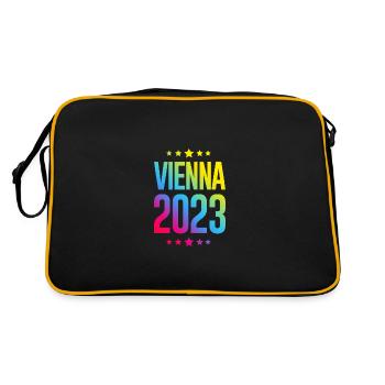 Vienne 2023 Vienne - Sac Retro - noir/or - Dos