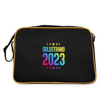 Sables d’or 2023 (Garantie du prix le plus bas) - Sac Retro - noir/or - Dos