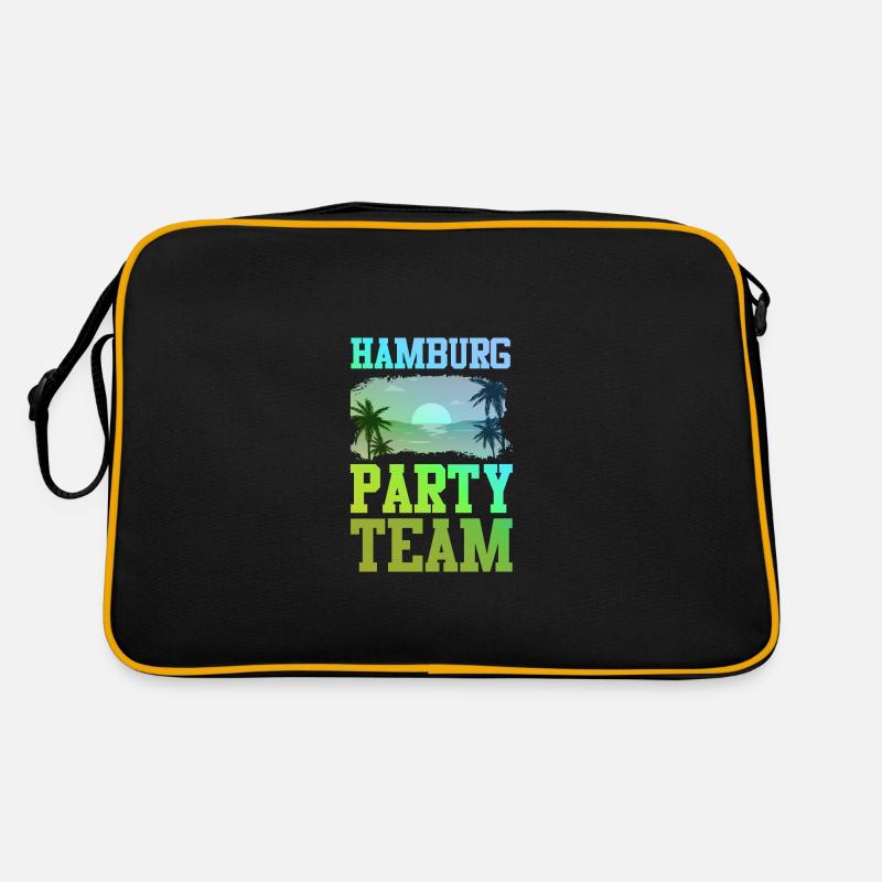 Équipe de fête de Hambourg Sac Retro