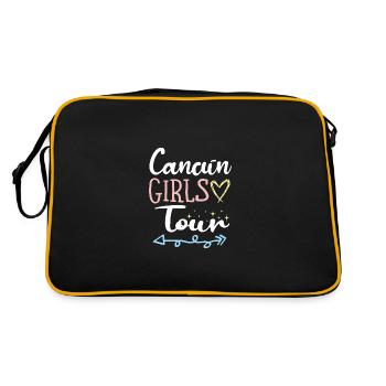 Visite des filles de Cancun - Sac Retro - noir/or - Dos