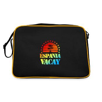Tourisme Espania - Sac Retro - noir/or - Dos