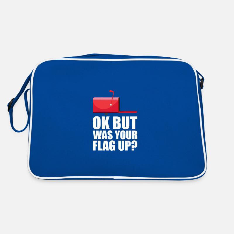 Postbote Postbotin Post Briefträger Retro Tasche