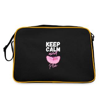 Danseur de ballet | Professeur de ballet | Ballerine - Sac Retro - noir/or - Dos