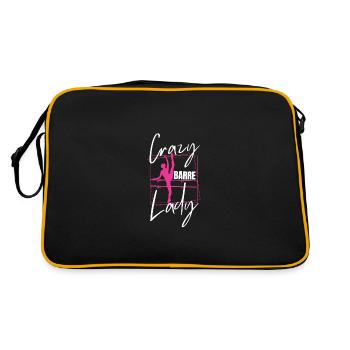 Danseur de ballet | Professeur de ballet | Ballerine - Sac Retro - noir/or - Dos