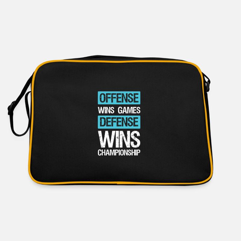 Offense Defense Basketball Retro Bag