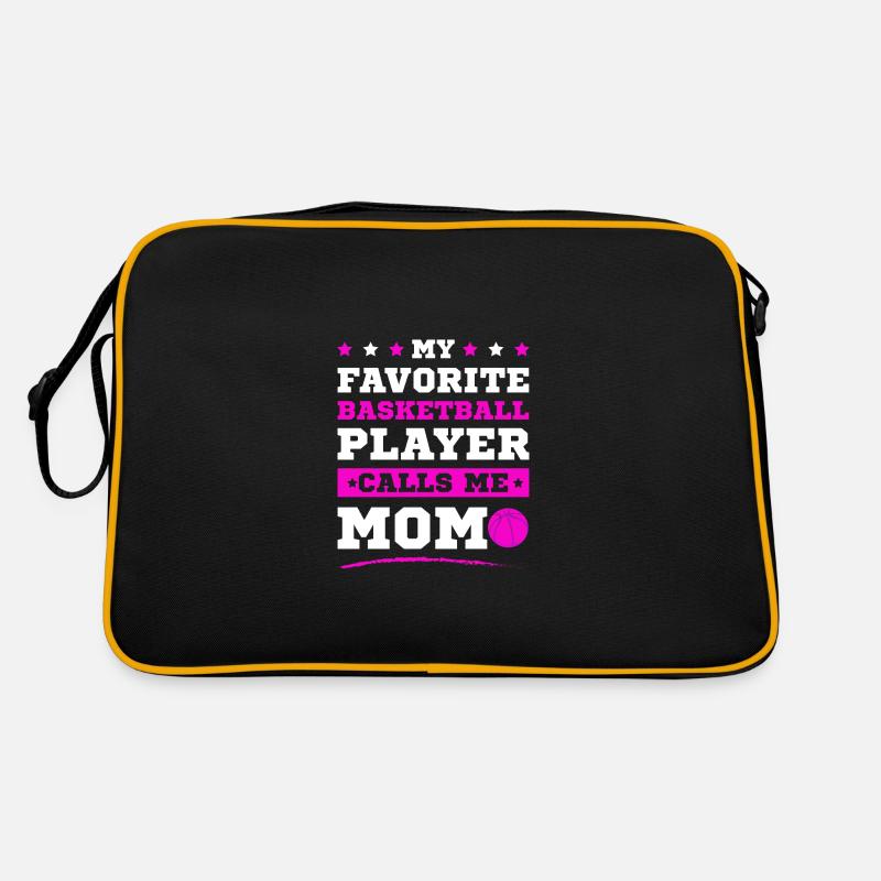 basketball mama Retro Tasche