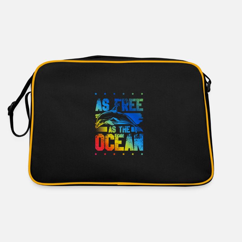 Les dauphins sauvent l’océan Sac Retro